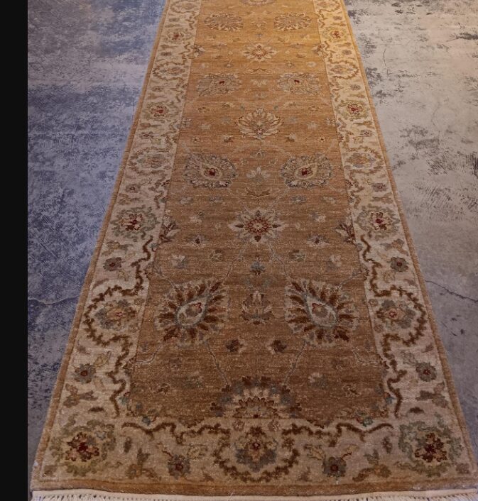 2' 09" x 11' 09" Wool Rajasthan Rug- 260