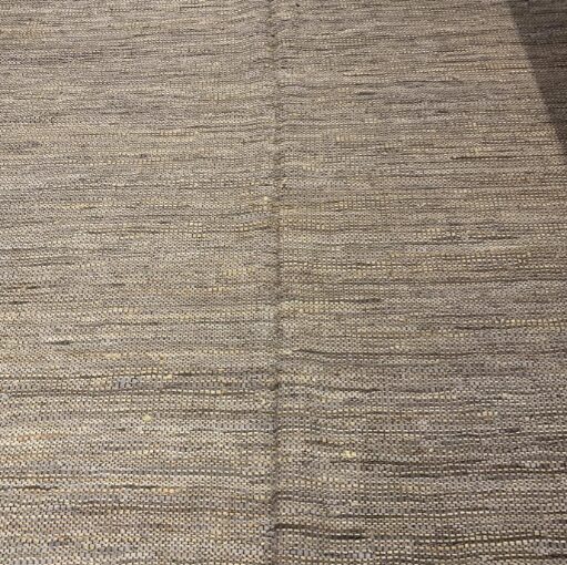 8' 00" x 10' 00" Hemp And Leather Rug- 52