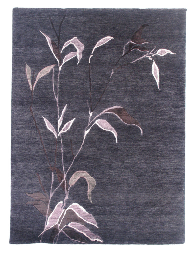 4' 07" x 6' 03" Wool And Viscose- India
