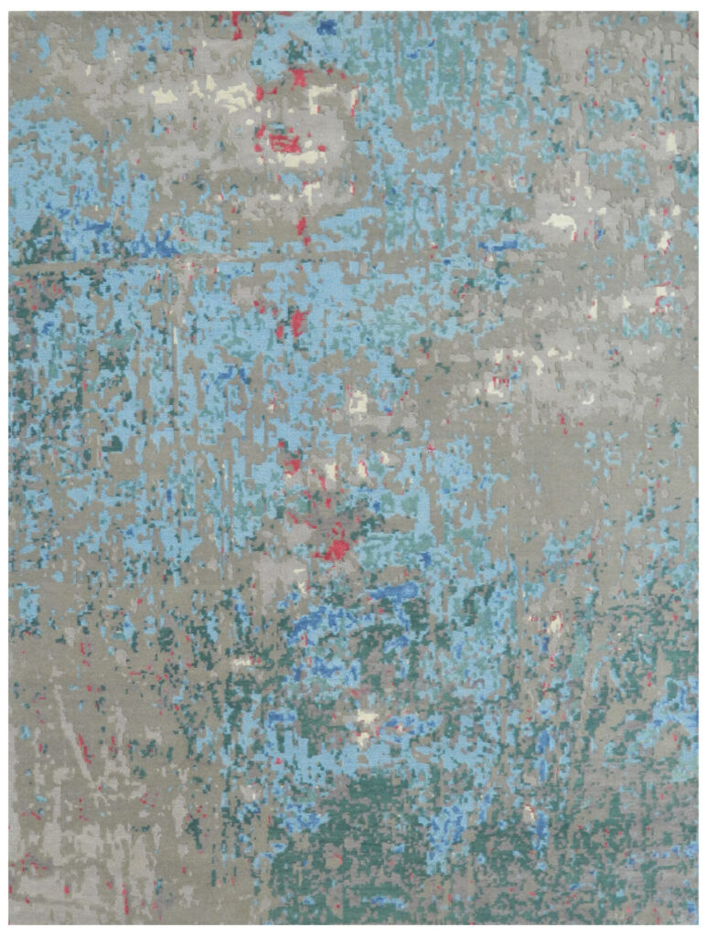 8' 02" x 10' 00" Wool & Silk- India