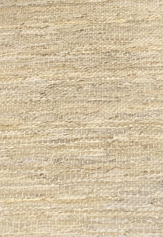 2' 00" x 5' 00" Hemp And Leather Rug- 166