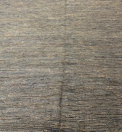 9' 00" x 12' 00" Hemp And Leather Rug- 105