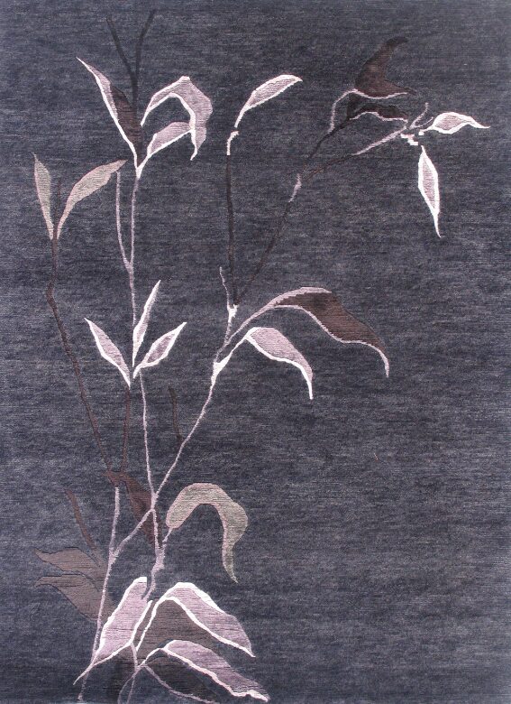 4' 07" x 6' 03" Wool And Viscose- India