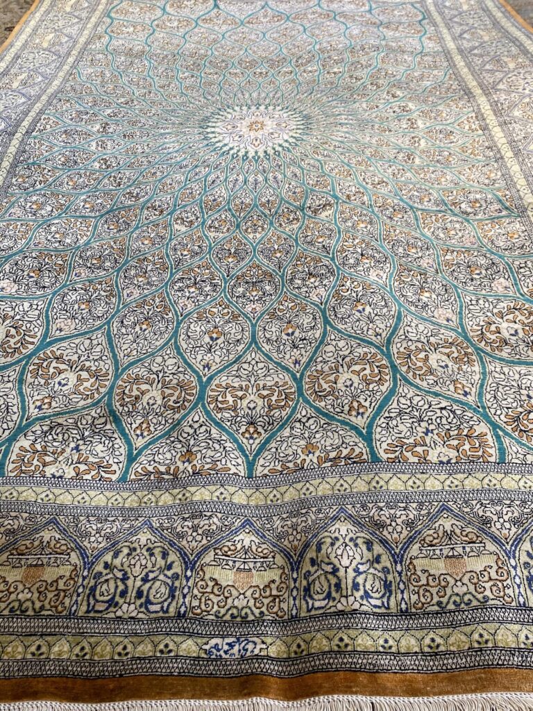 4' 09" x 7' 08" SILK- Iran