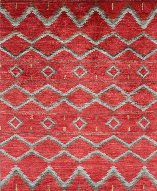 6' 01" x 8' 11" Afghanistan- Wool