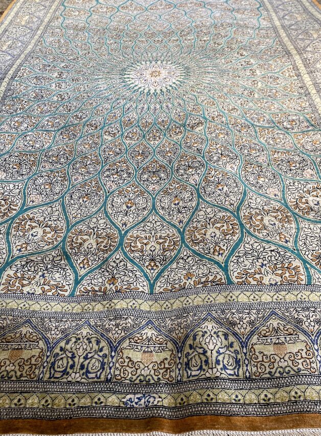 4' 09" x 7' 08" SILK- Iran