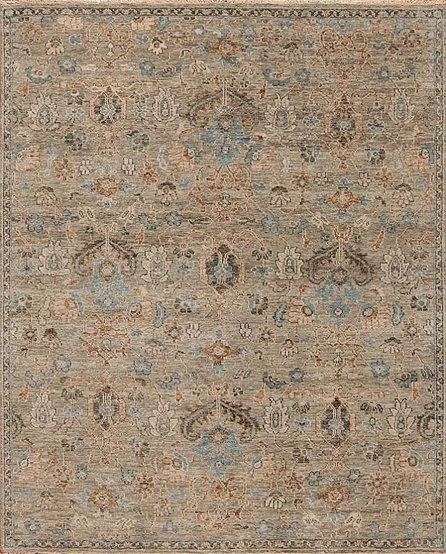 2' 00" x 3' 00" Moonstone Pewter Rug