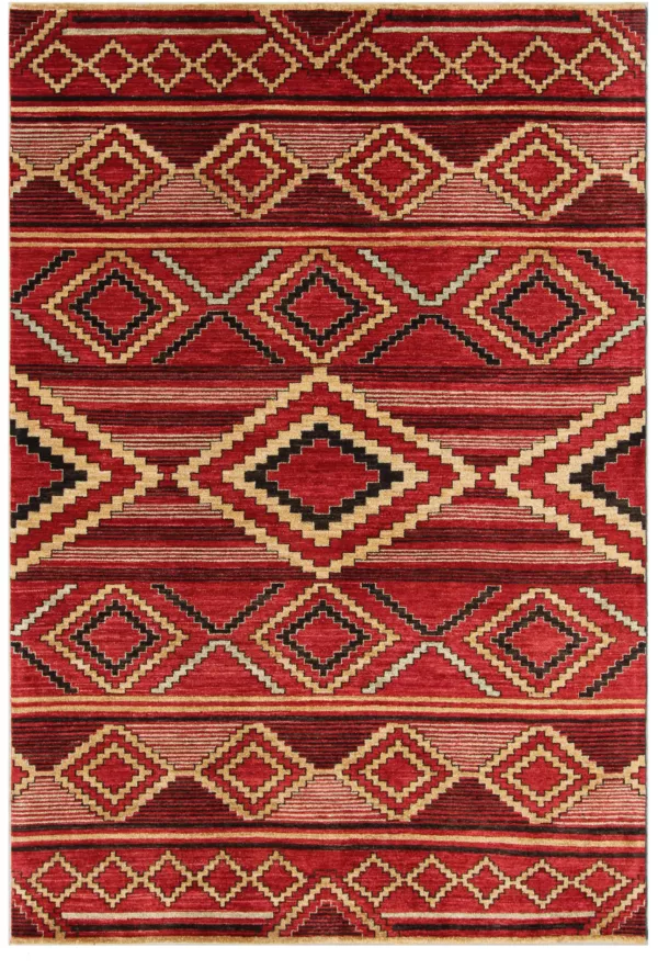 7' 11" x 9' 11" Wool South West Rug