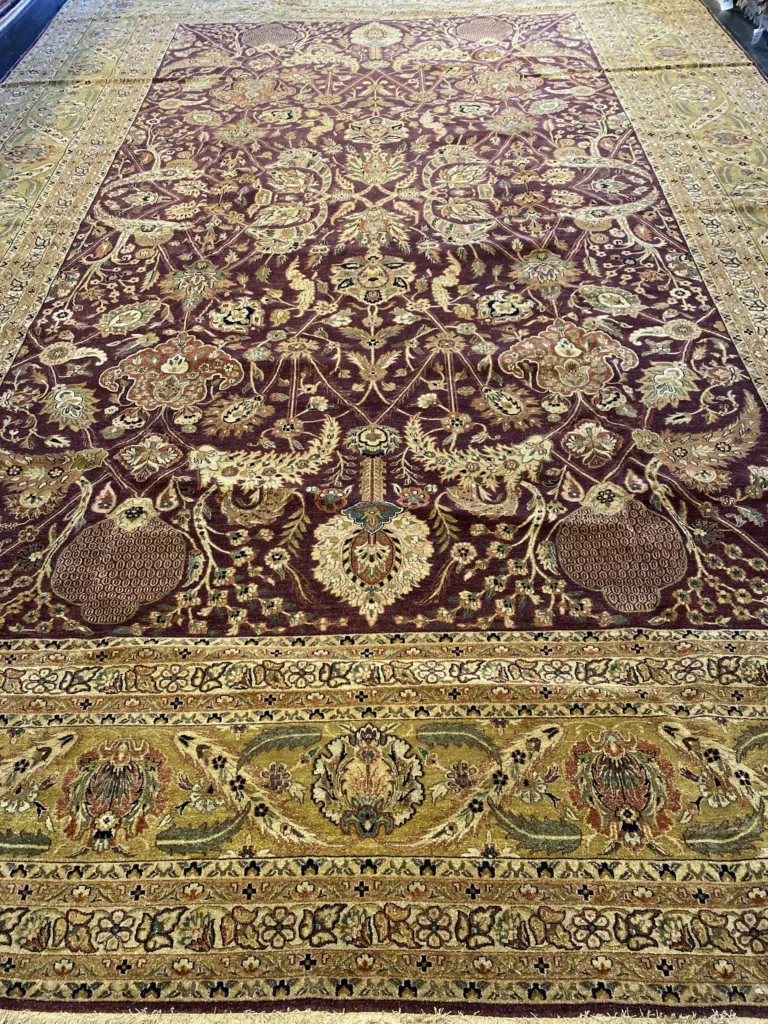 12' 02" x 17' 10" Indian Rug