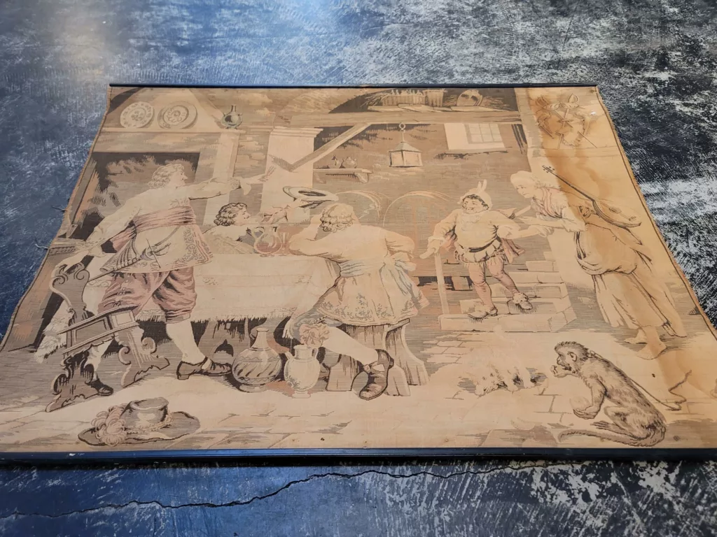 3' 03" x 4' 00" Antique France Rug