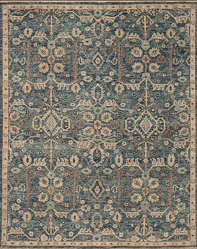 2' 00" x 3' 00" Indian Hand Knotted Rug
