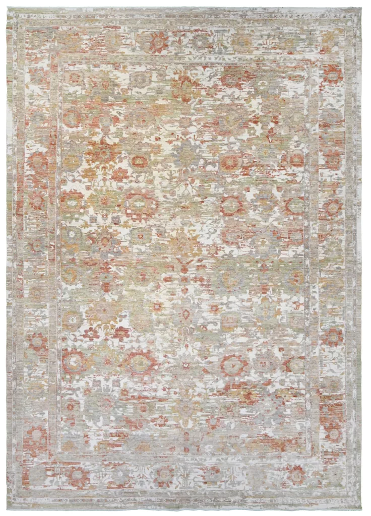 13' 09" x 19' 07" Wool Indigo Rug