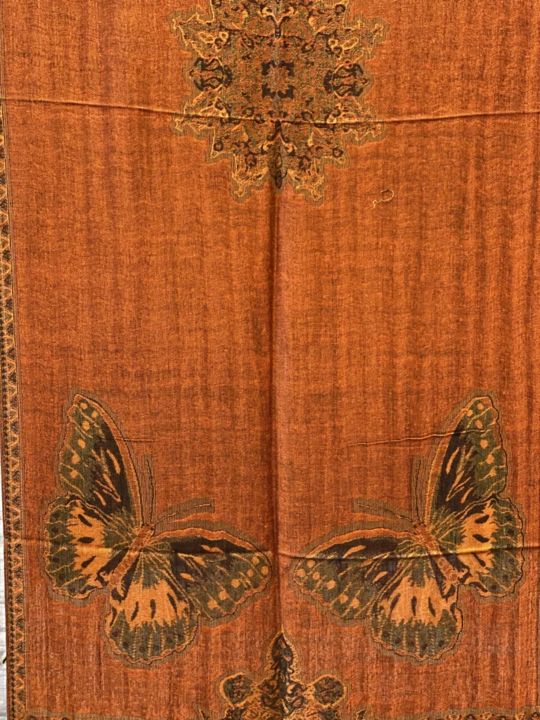 2' 03" x 5' 10" Pashmina Butterfly Rug