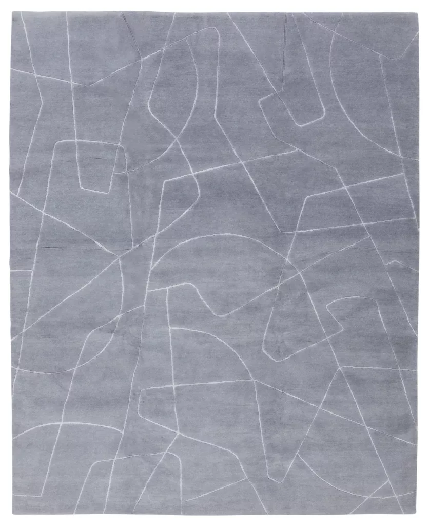 9' 00" x 12' 00" Nepal Wool and Silk Rug